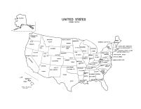 United States Map, Buena Vista County 1993